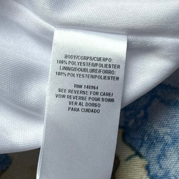 JULIA JORDAN Floral Mini Dress with Flounce Hem size 10 - Picture 9 of 9